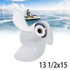 13.5x15-K Aluminum Outboard Propeller for Yamaha 50-130HP (15 Spline)