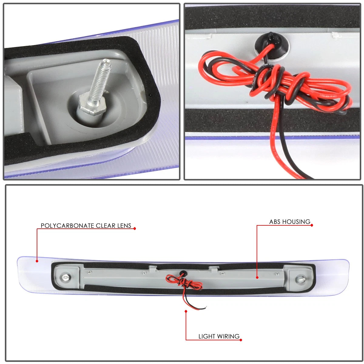 Full LED Third Tail Brake Light Lamp for Land Cruiser (1998–2007)