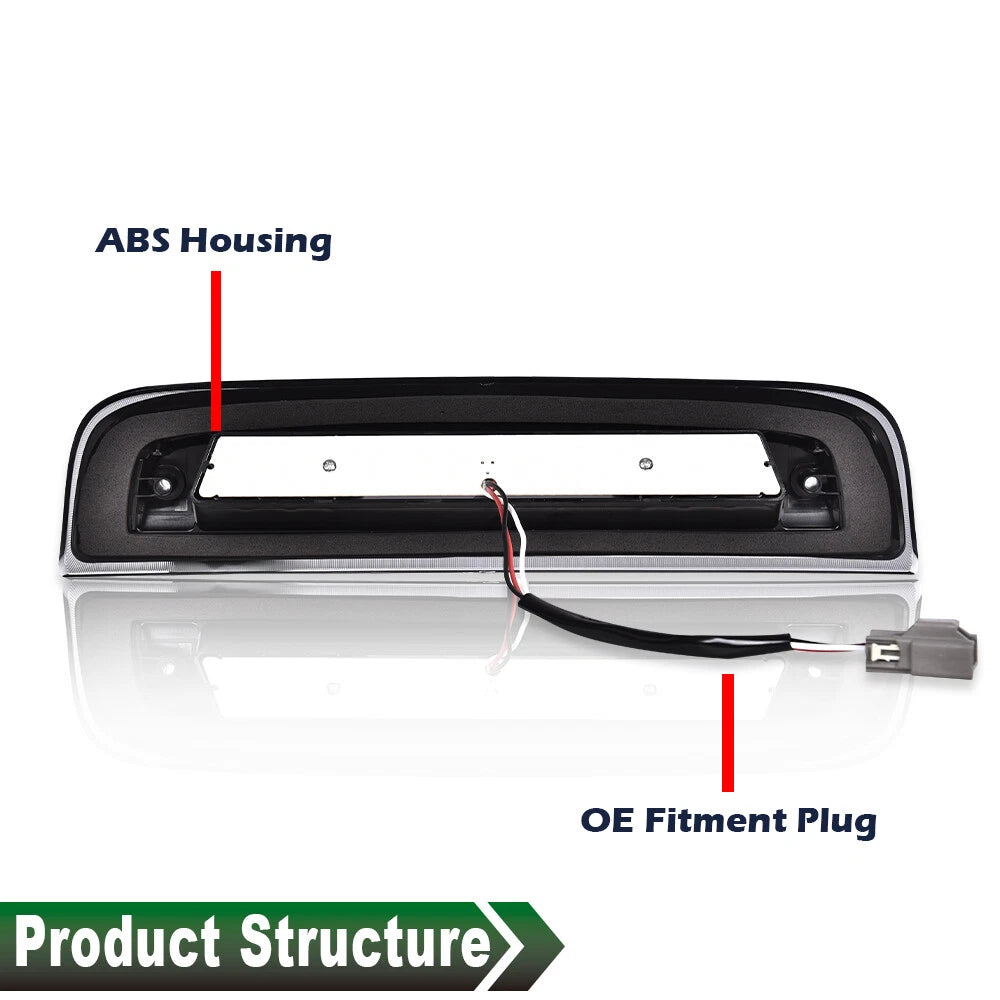 LED Third Brake Light Cargo Lamp for Silverado Sierra (2014–2018)
