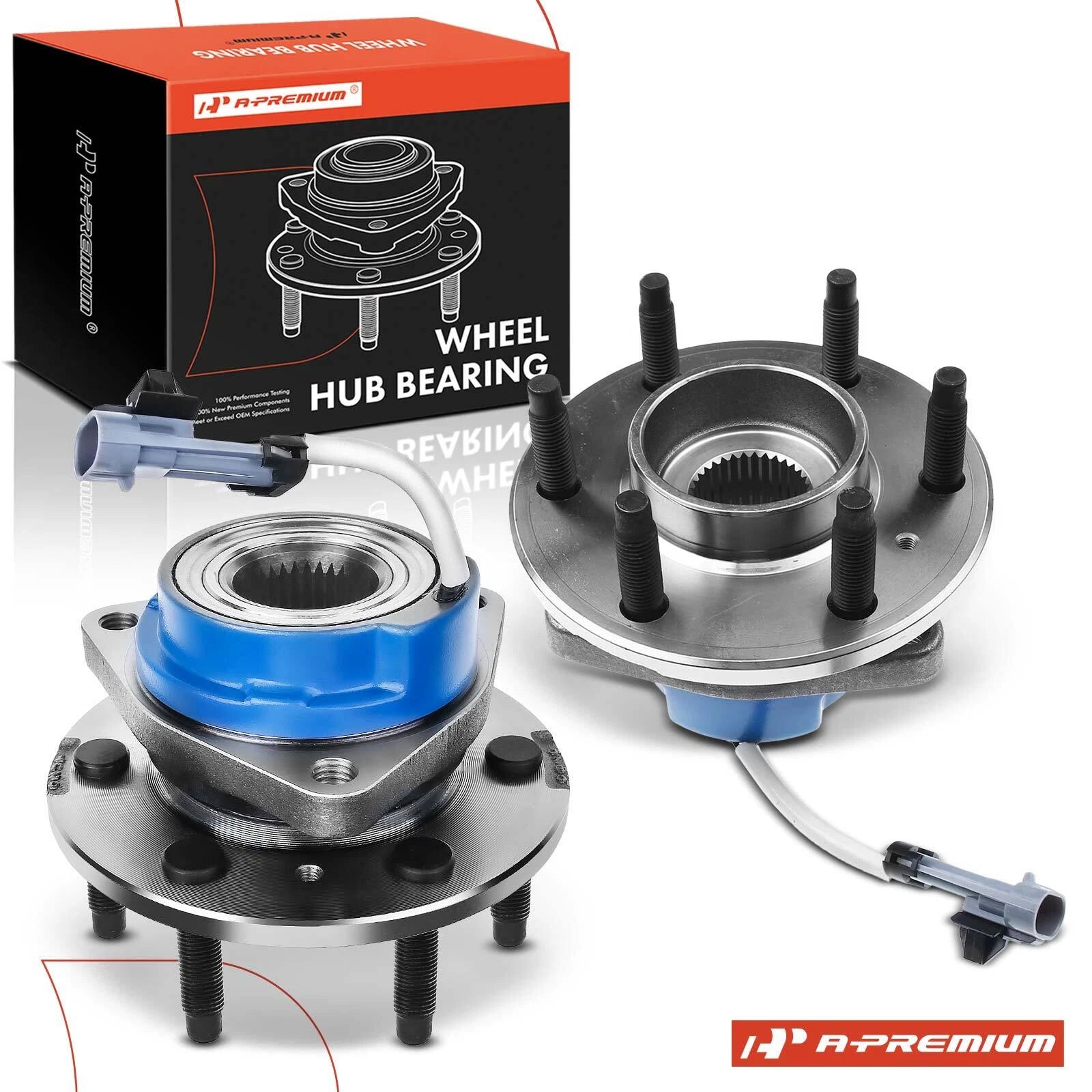 Front or Rear Wheel Hub & Bearing Assembly with ABS Sensor for Buick (2000–2020)