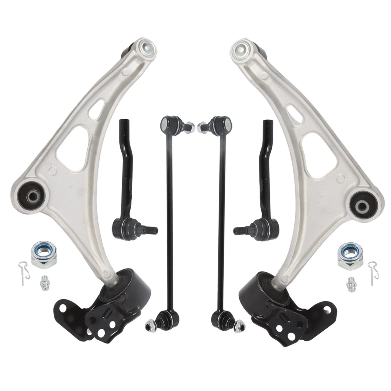 6x Front Lower Control Arms Suspension Kit for Acura MDX (2014–2020) & Pilot (2016–2021)