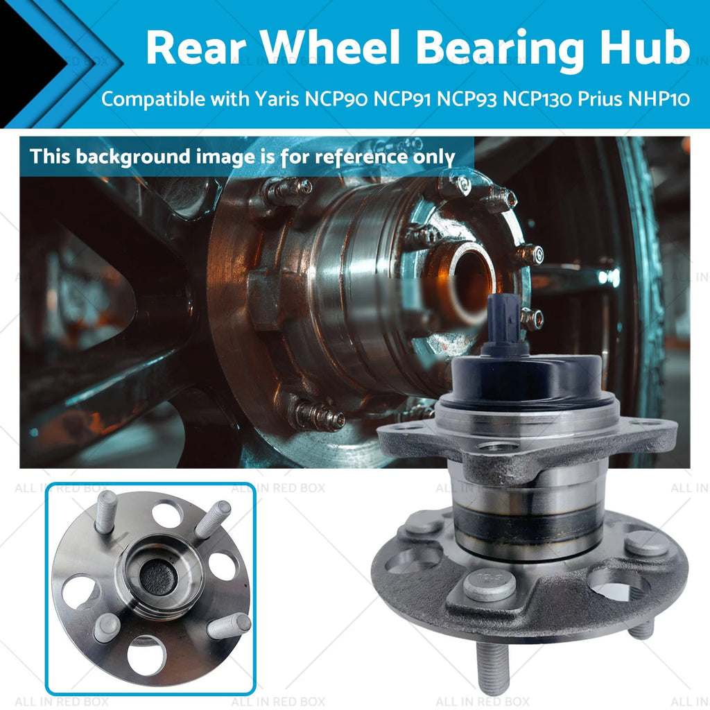 Rear Wheel Bearing Hub for Toyota Yaris (NCP90, NCP91, NCP93, NCP130)