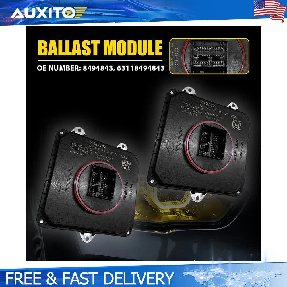 2X LED Headlight Control Module for BMW 230i 320i 330i 430i (2017–2021)