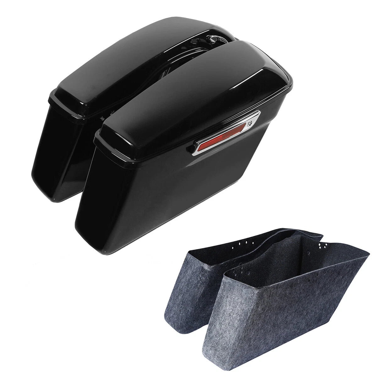 Hard Saddlebags for Harley Touring Road King Street Glide (1993–2013)