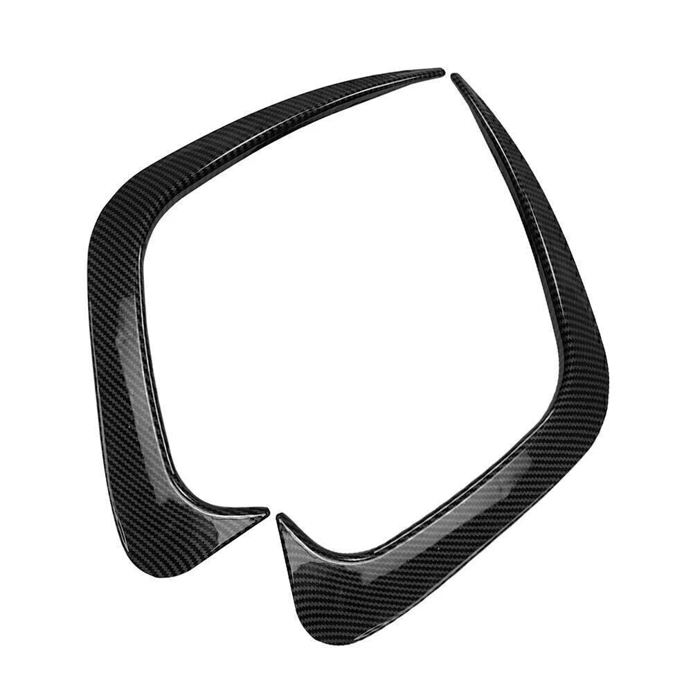 Carbon Fiber Rear Fog Light Eyebrow Cover Trim for BMW 3 Series G20 (2019–2020)