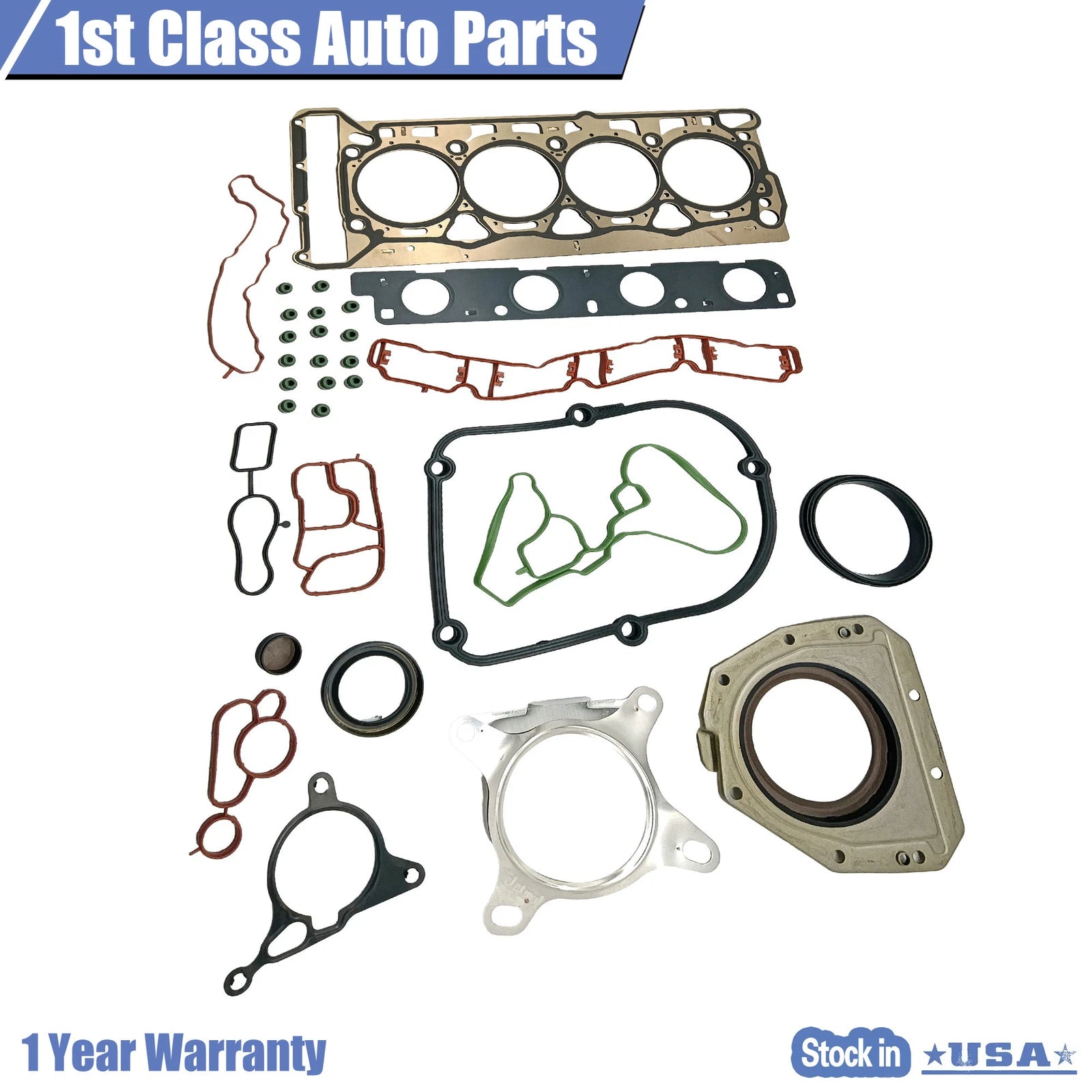 Head Gasket Set for Audi Q3 A5 Quattro Volkswagen 2.0L (2008–2018)