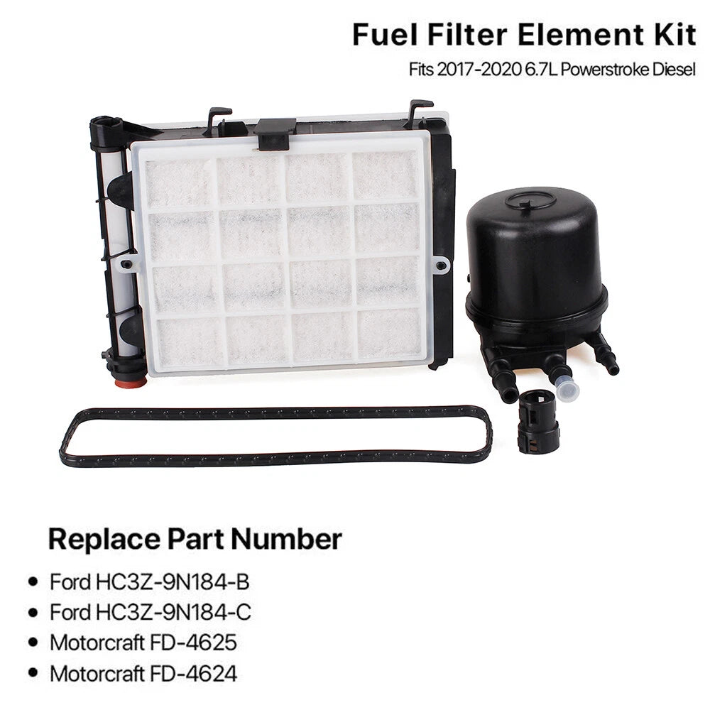 Fuel/Water Filter Kit for Ford Powerstroke 6.7L (2017–2019)