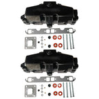 2X Dry Joint Style Manifold with Gasket for Mercruiser V8 (1985-2000)