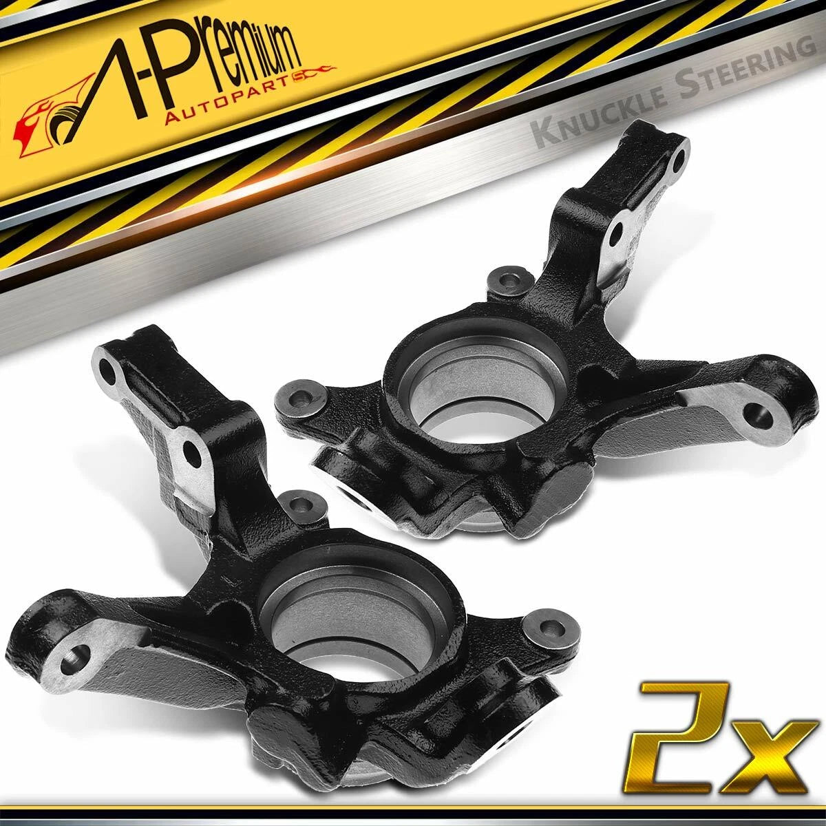 2X Front Suspension Steering Knuckle for Nissan Sentra (1995–1999)
