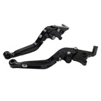 CNC Extendable Brake Clutch Levers for 765 Street Triple R, SPEED TWIN (2017-2023)
