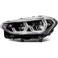 LED Headlights Assembly Pair for BMW X3 X4 (2018–2021) Black Projector