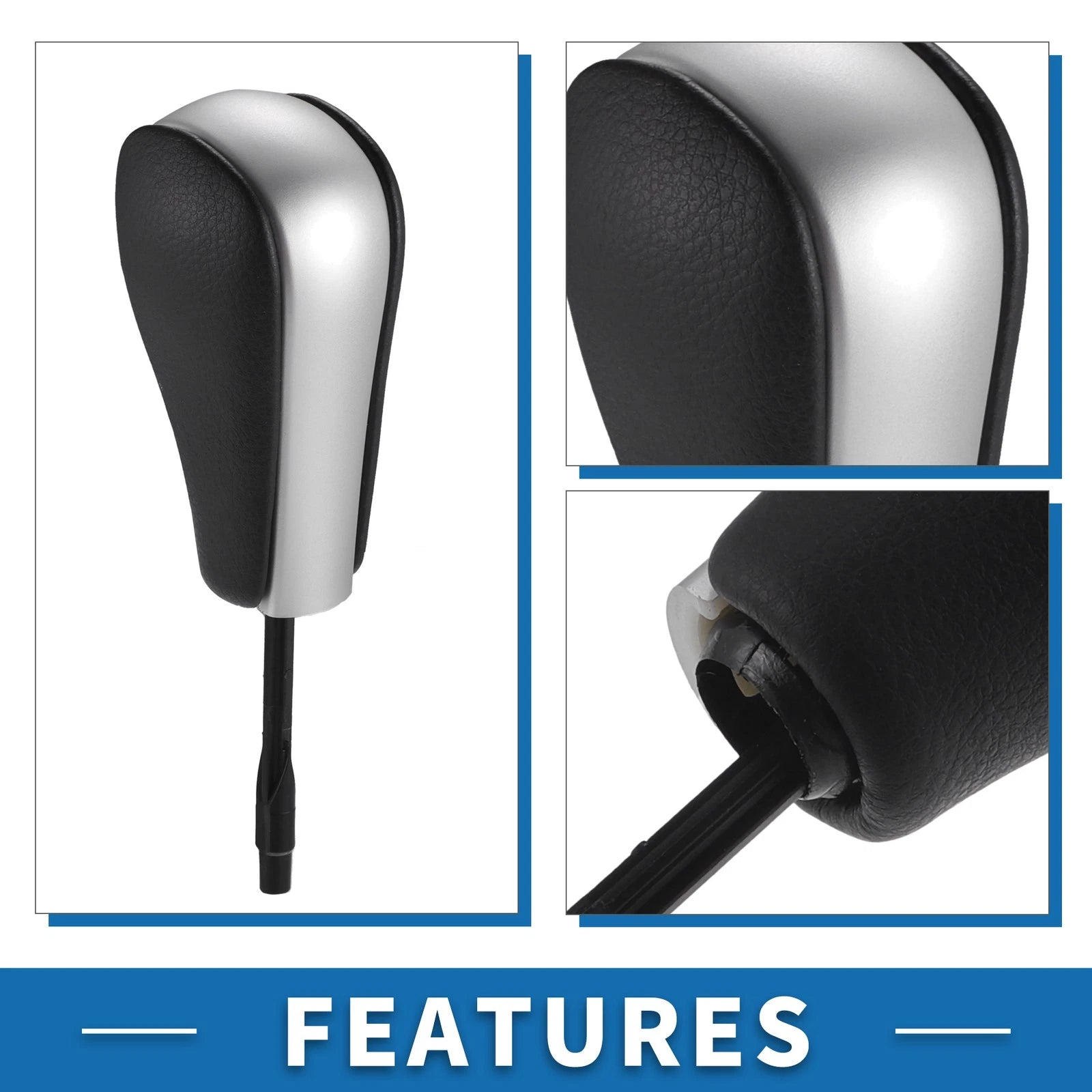 Automatic Gear Shifter Knob for BMW 1 Series E81 (2006–2011) Faux Leather
