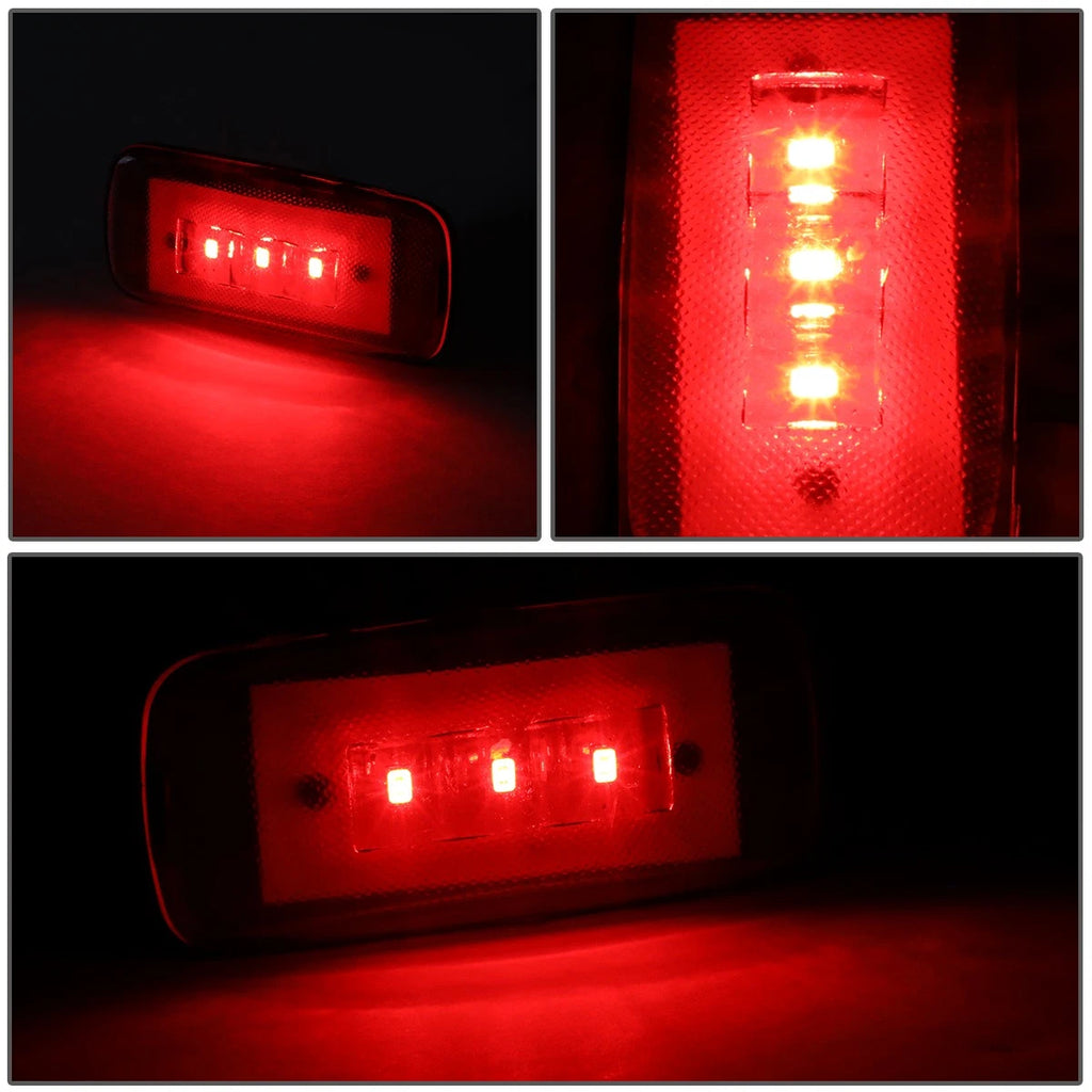 Set of 4 LED Marker Cab Lights for Ram Truck 3500 (2010–2017) Smoked
