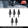 5pcs Adjustable Threaded Stop Collet for Lathes