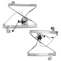 Pair Power Window Regulators for Chevy Trailblazer GMC Envoy (2002–2009)