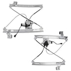 Pair Power Window Regulators for Chevy Trailblazer GMC Envoy (2002–2009)