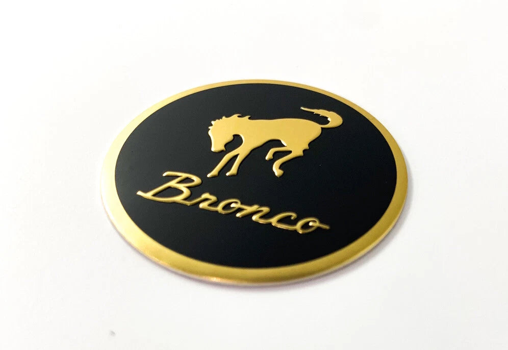 Steering Wheel Horn Button Insert Replacement Decal for Ford Bronco (1966–1977)