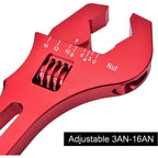 3X Adjustable Wrench 3AN-16AN for Hose End Fitting