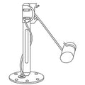 Fuel Sending Unit for Massey Ferguson MF Tractor (675) 1678518M1