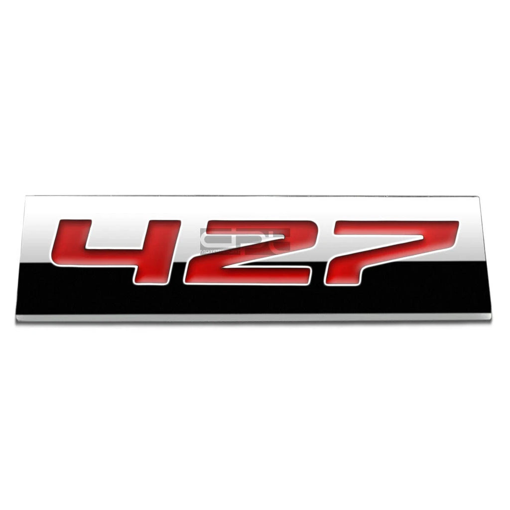 3D Polished Red Lettering Badge for - Part #427