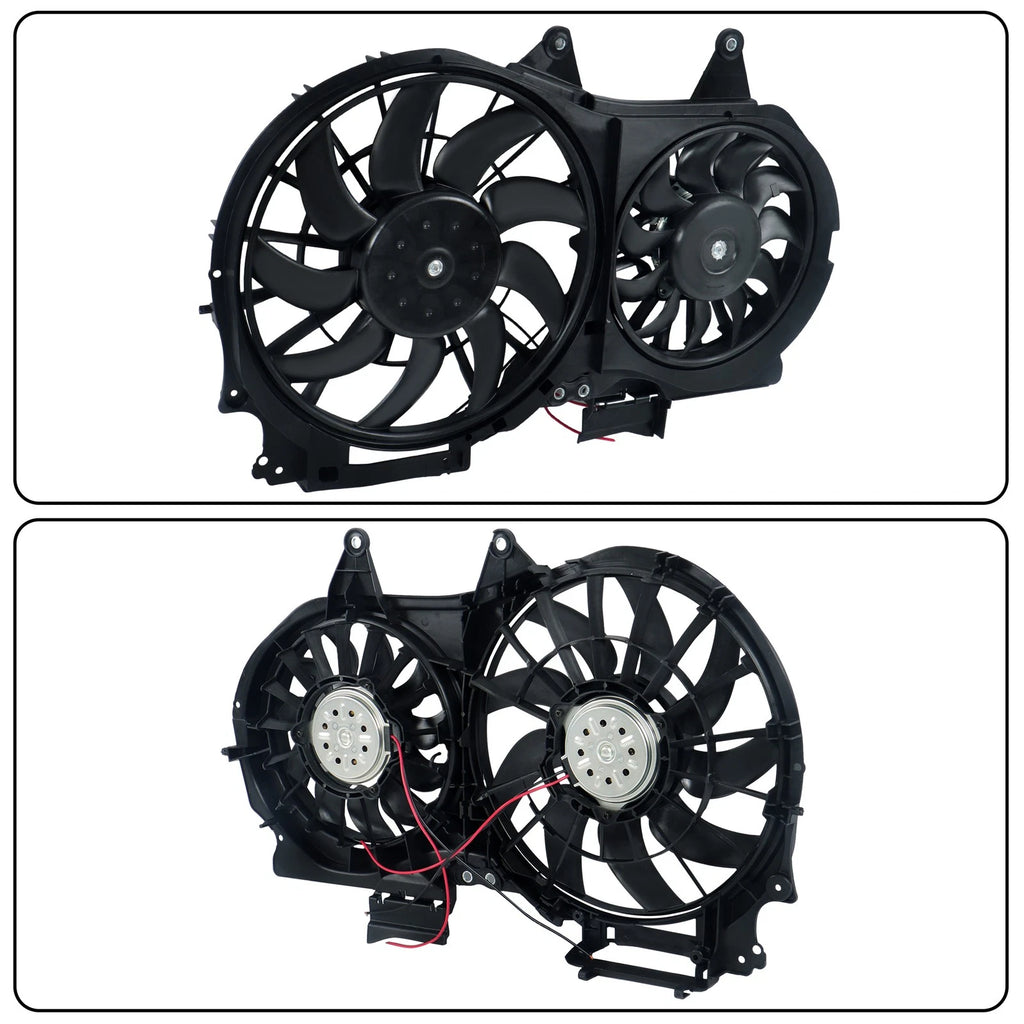 Dual Radiator Cooling Fan for Audi A4/A4 Quattro (2002–2009)
