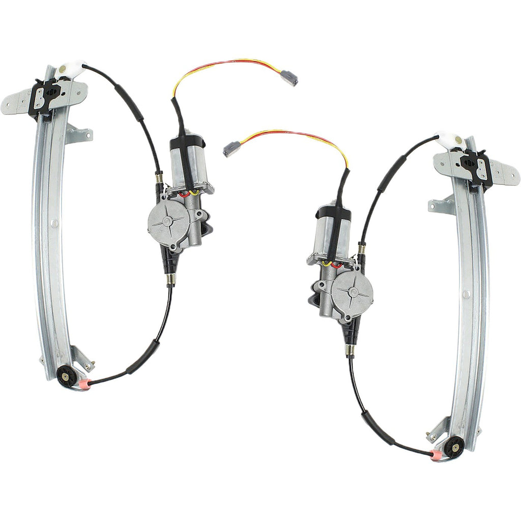 Power Window Regulator Set for Mercury Grand Marquis (1992–2011) Rear with Motor