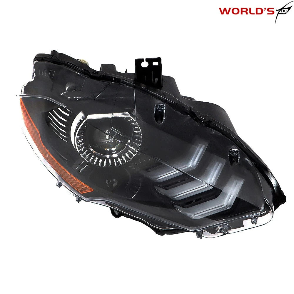 Right Headlight Clear Lens Black Projector LED for Ford Mustang (2018–2020)