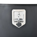 Tool Box for Pickup Truck (18"x12"x14") - Black Steel with Lock & Key