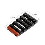 Black Brake Pedal Foot Pegs for Harley Touring Electra Street Glide (1980–2023)