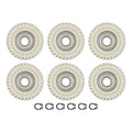 Nylon Gear Hub Motor Kit for EBikes (Set of 6 Components)