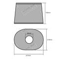 PTO Safety Shield for Universal Fit Topper Mower (Universal Fit)