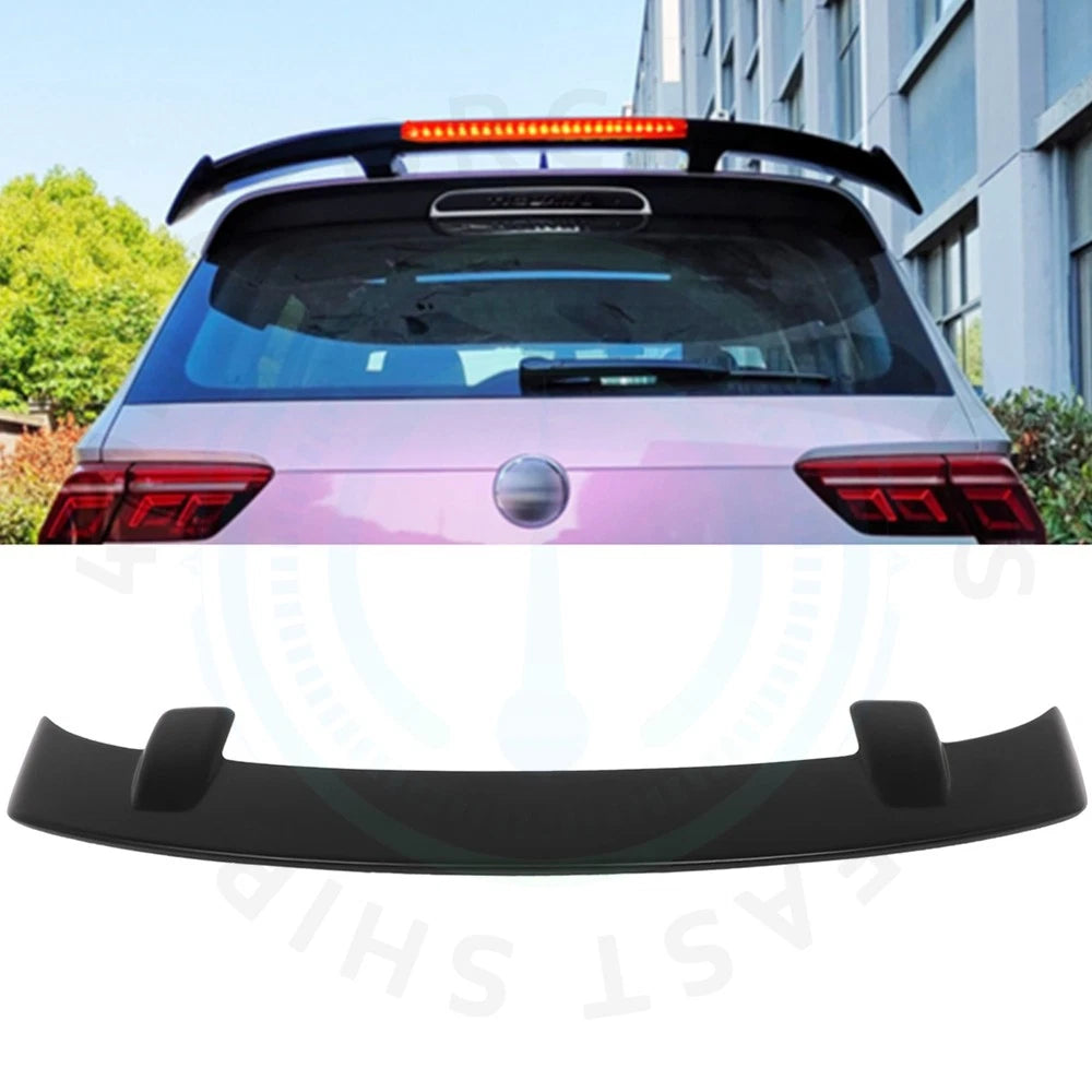 Rear Black Roof Spoiler with LED Brake Light for Scion xA (2004–2006)