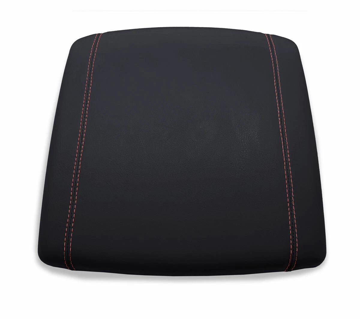 Center Console Lid Armrest Cover for Dodge Ram (2019–2020) Red Stitch