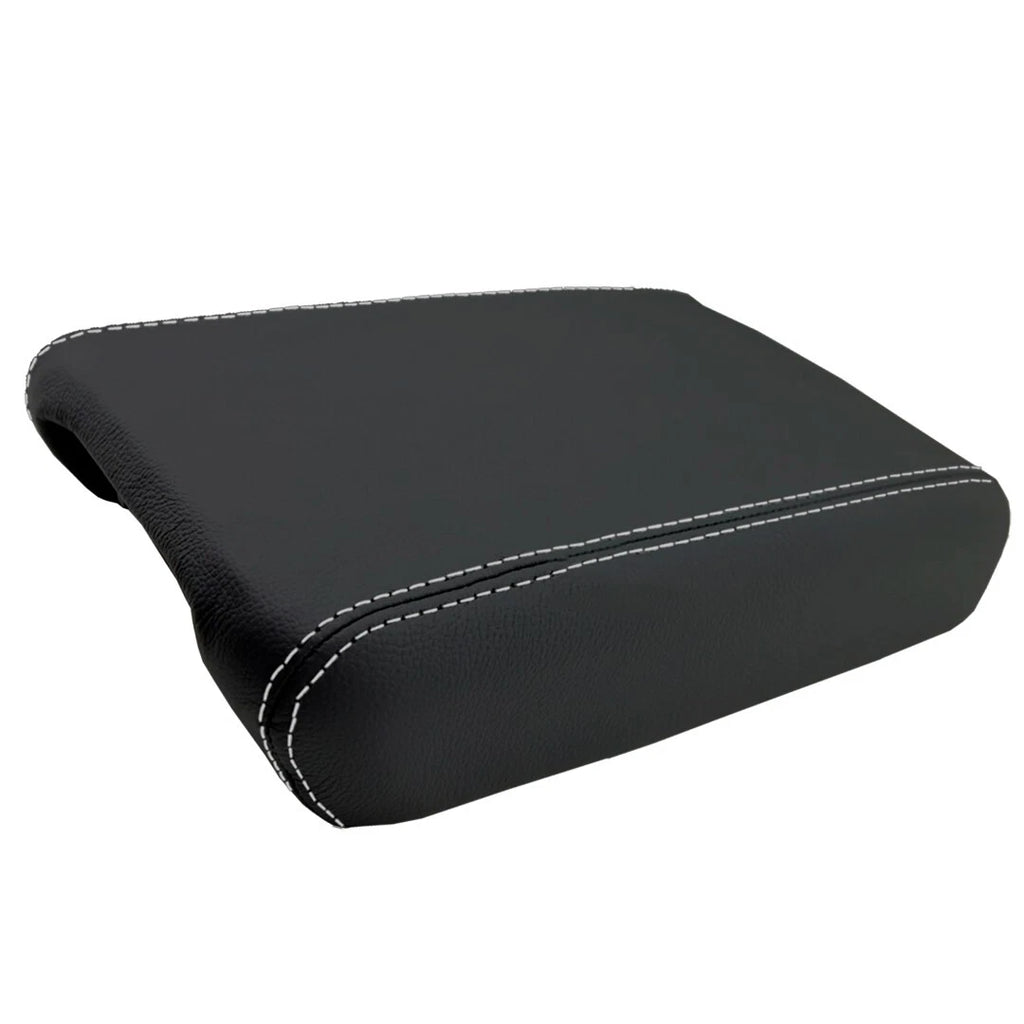 Console Armrest Cover for Chevrolet Traverse (2009–2016) White Stitch
