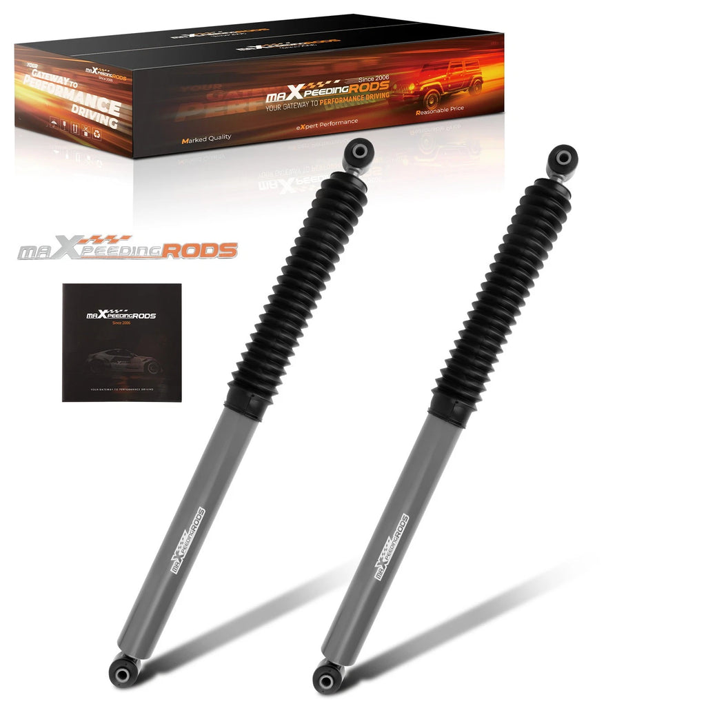2X Rear Shock Absorbers for GMC Sierra 1500 2WD 4WD (1999–2006)