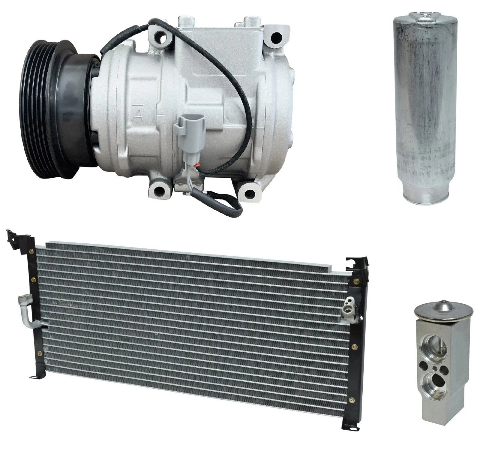 A C Compressor Kit With Condenser for Toyota RAV4 2.0L (1998–2000)