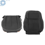 Black Leather Driver Side Seat Cover for Hummer H3 (2006-2010)