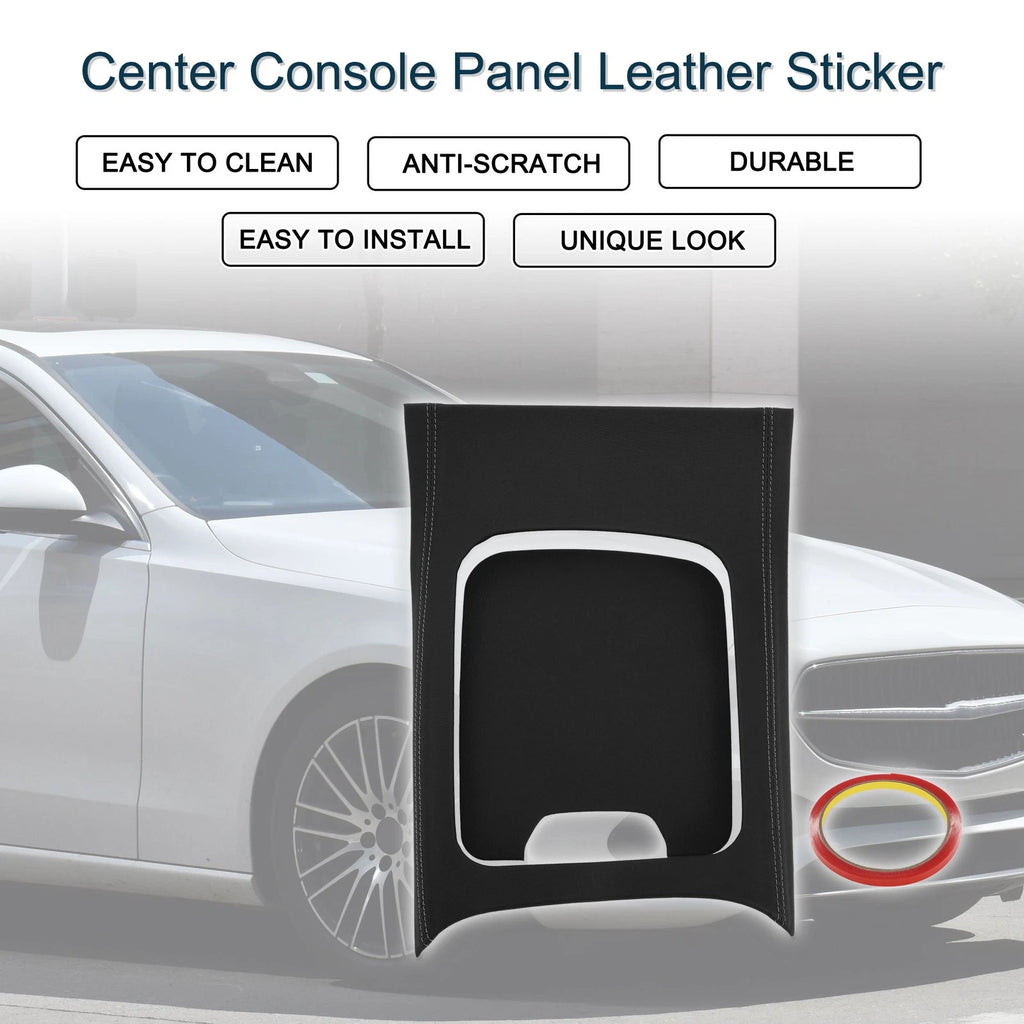 Set of 1 Center Console Panel Sticker for Mercedes-Benz GLC Class X254 (2023–2024) Black