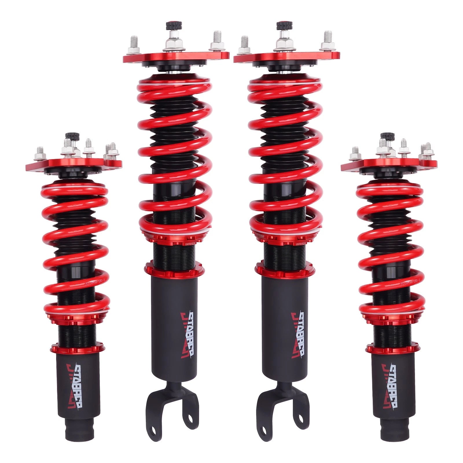 Coilover Lowering Kit 24 Level Adjustable Damping for Honda Prelude (1992–2001)