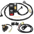 Handlebar Switch & Starter Relay Key Switch Kit for Honda TRX350 Rancher (2006)