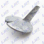Zinc Anode Trim Tab Skeg for Outboard 200-300 HP V6 HPDI (200-225-250-300)