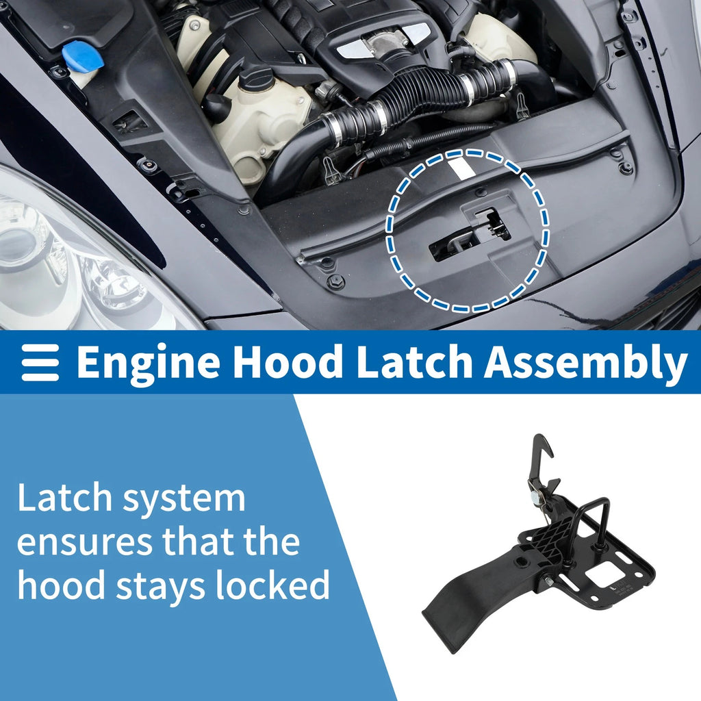 Hood Latch Assembly for Audi Q5 (2009–2017) No. 8R0823480