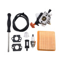Carburetor and Air Filter Set for FS91R FC91 FS111 FC111 KM91R KM111R HT102