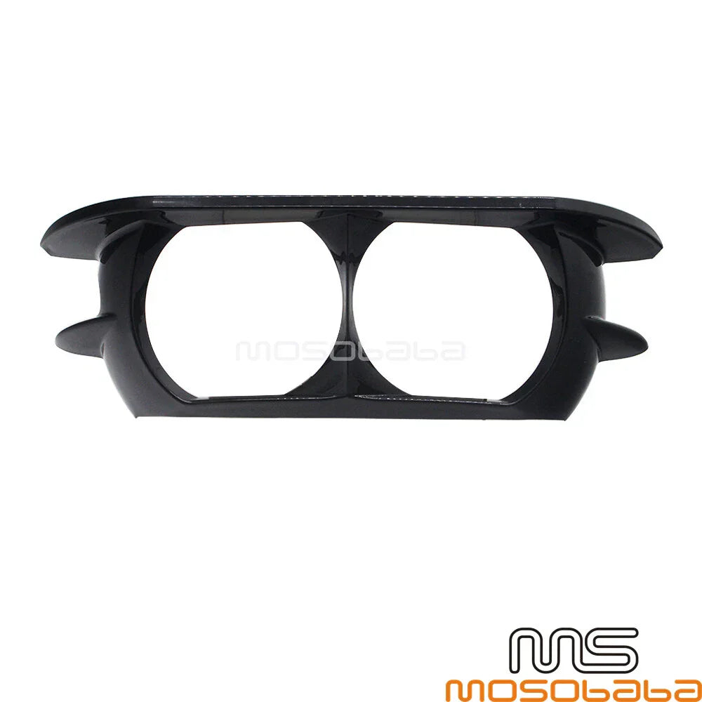 Black Headlight Trim Cover Bezel for Harley Road Glide FLTRX (2015-2023)