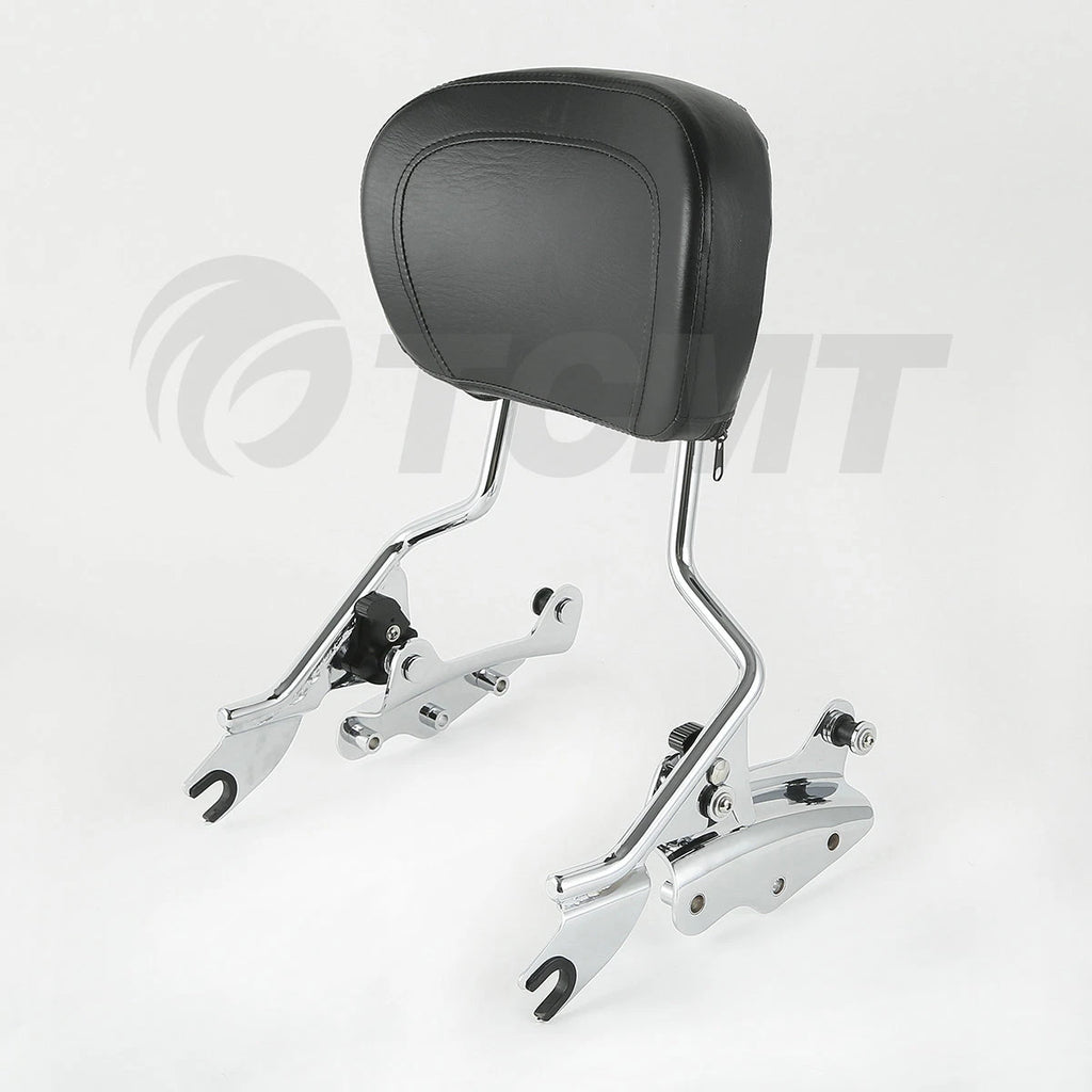 Backrest Sissy Bar & 4-Point Docking Hardware for Harley FLHR FLHX (2009–2013)