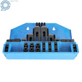 58 Pack of 3/8-16 Bolts with Metal Brackets & 1/2" T-Nuts for Machine Tool Fixtures