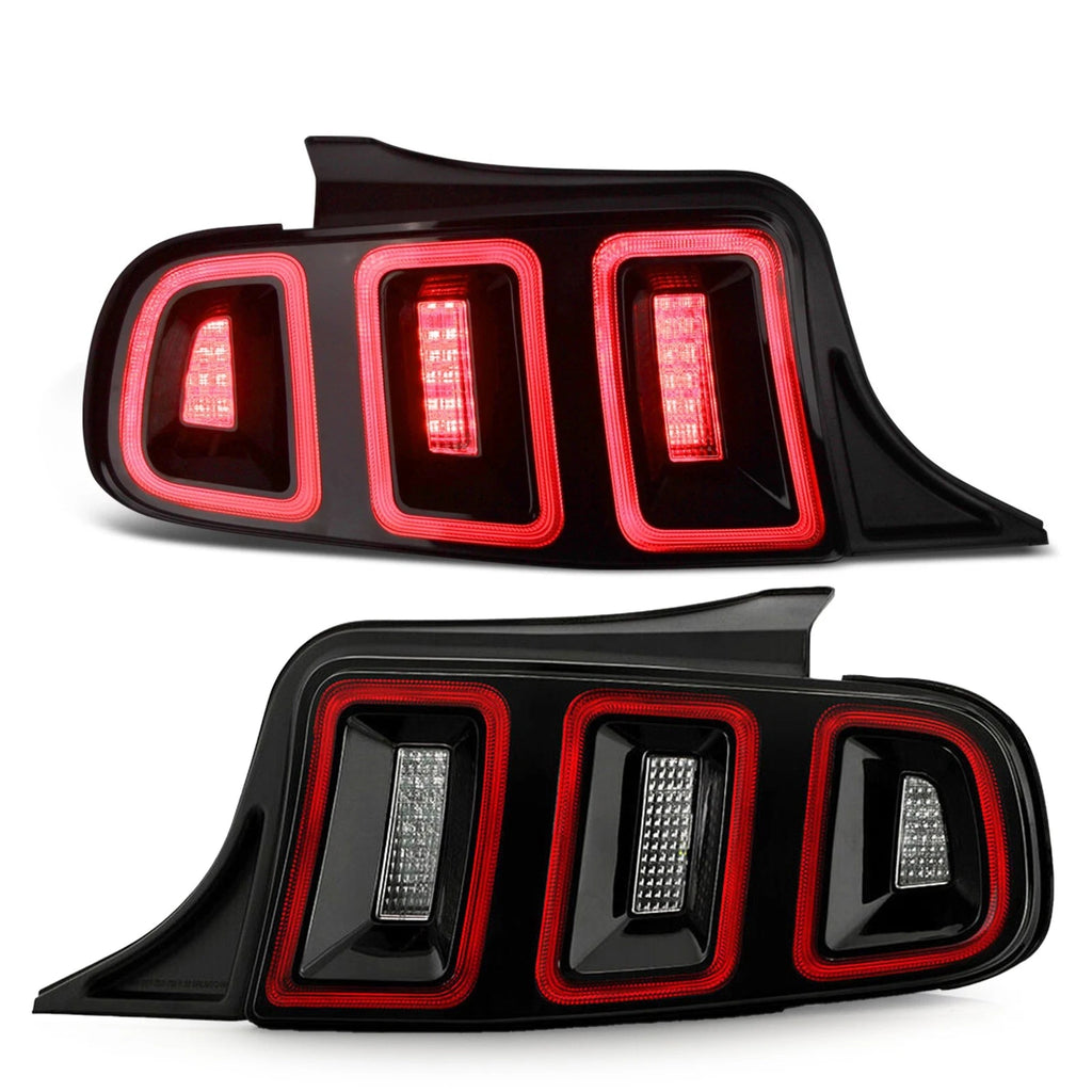 Full LED Tail Light Set for Ford Mustang (2013–2014) - Left & Right Pair