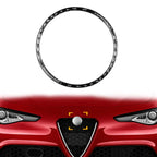 Interior Front Emblem Badge Trim for Alfa Romeo Giulia (2017-2023)