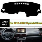 Dash Mat Sun Visor Cover Pad for Hyundai Kona (2018–2022)