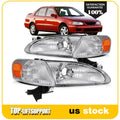 Headlights Corner Reflector Lamp for Toyota Corolla (1998–2000) Chrome Housing